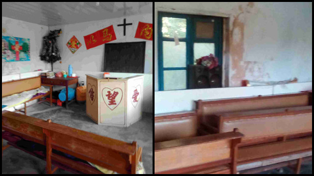 遼寧省丹東市九連城鎮にある三自教会の集会施設が閉鎖された。