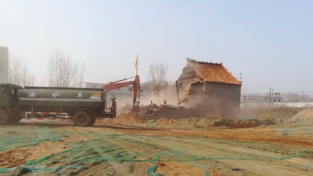 新郑市の寺は取り壊された