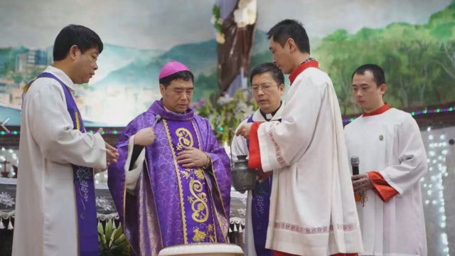 閩東教区の補佐司教である郭希錦氏。（写真 UCAnews）