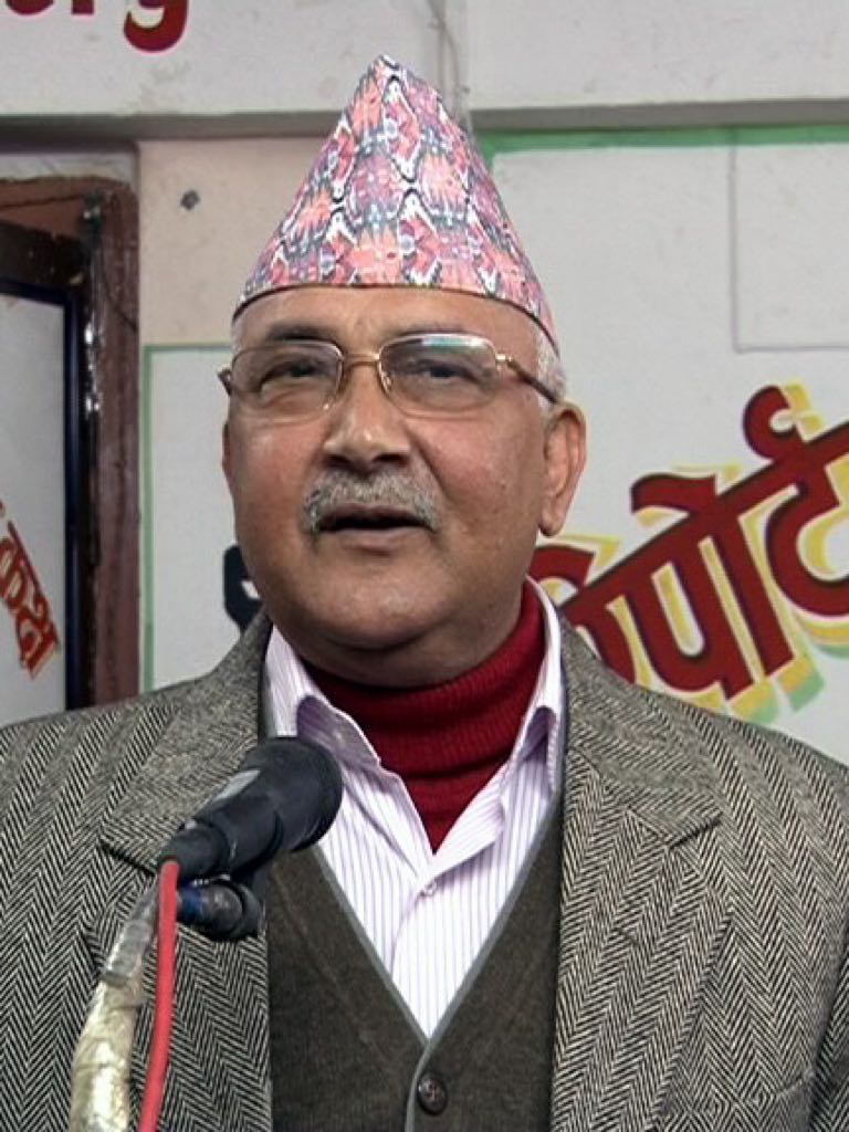 ネパールのシャルマ・オリ首相（クレジット）